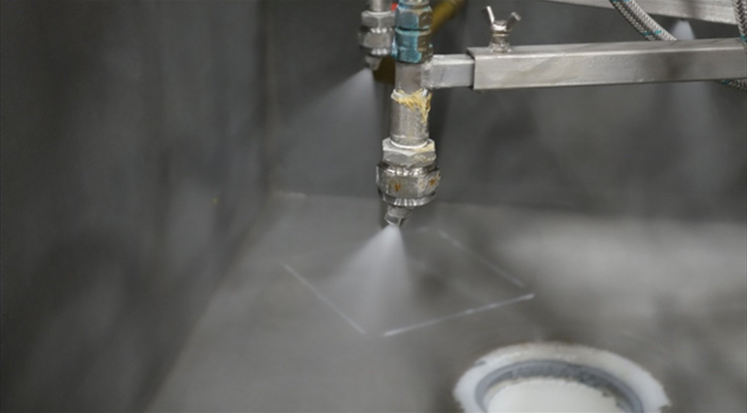 Testing of wet rooms membranes 